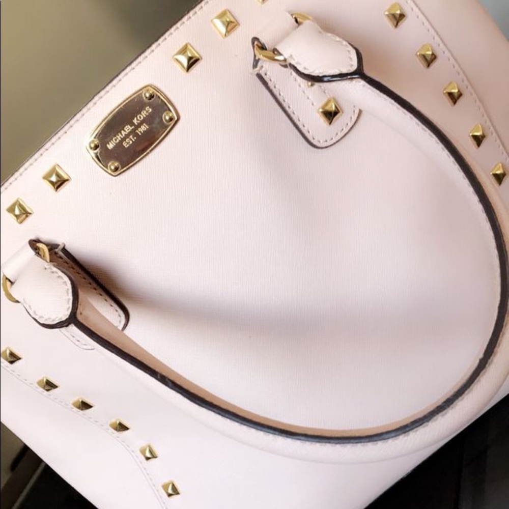 Michael kors studded bag